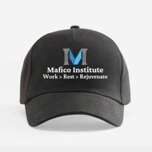 Printed Baseball Cap Black