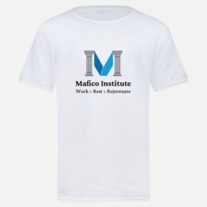 District® Soft-Touch Unisex White T-shirt