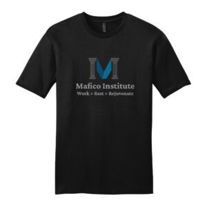 District® Soft-Touch Unisex Black T-shirt