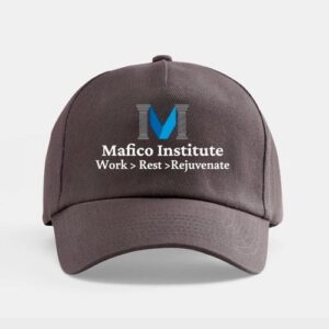 Printed Baseball Cap Grey